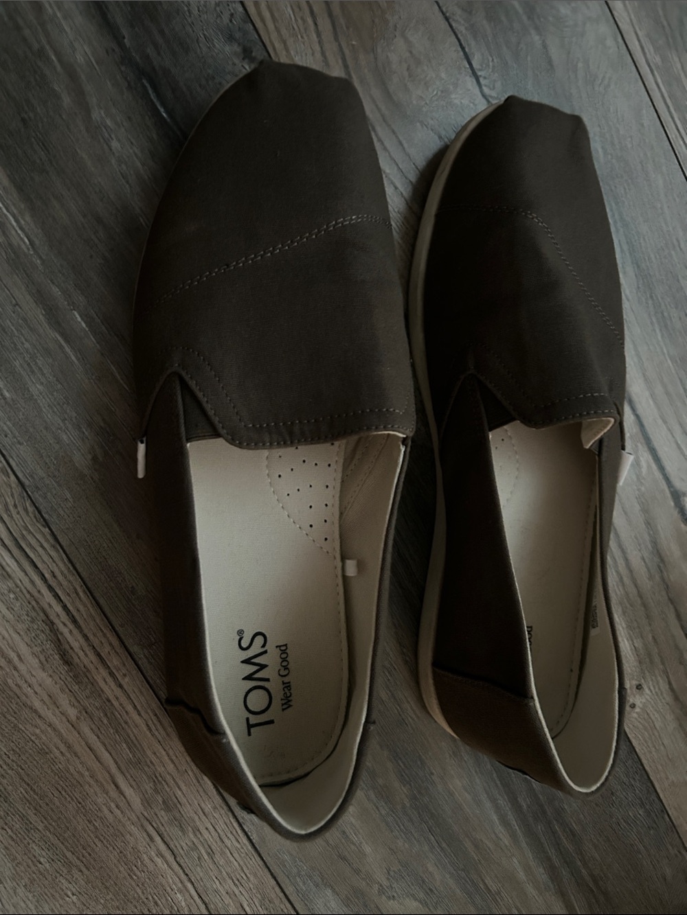 Toms Men's Slip-On Loafers in Dark Brown
